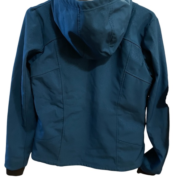 Ladies blue medium fall/spring jacket by Mondetta. Jacket is in good condition - Picture 2 of 4
